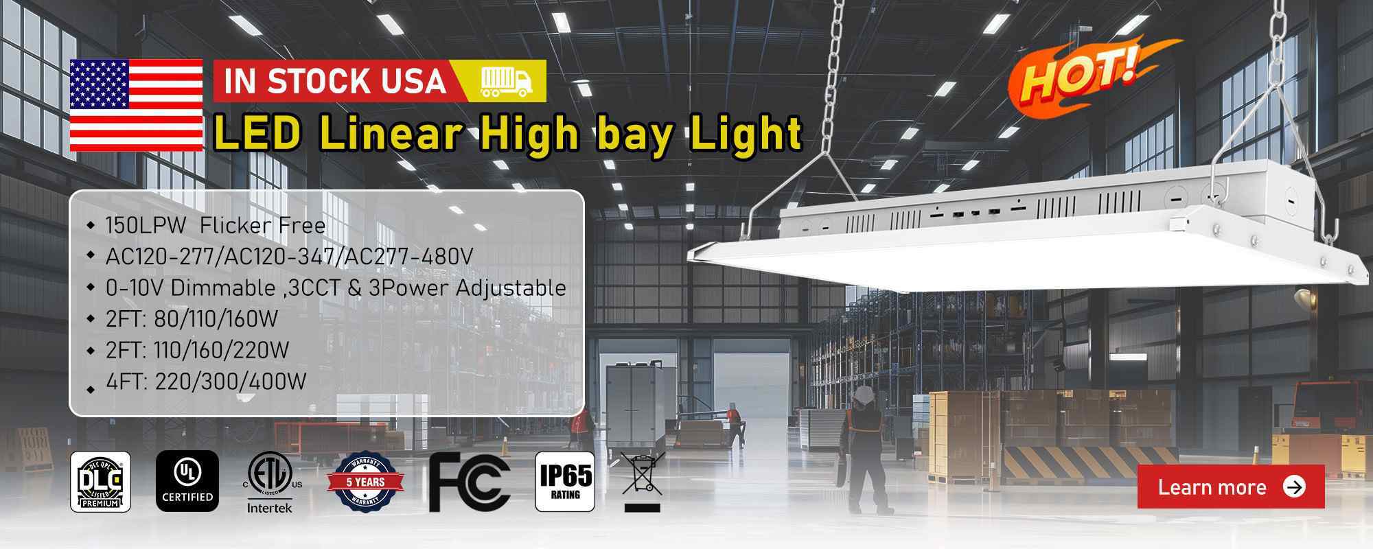 کیفیت چراغ LED UFO Highbay کارخانه