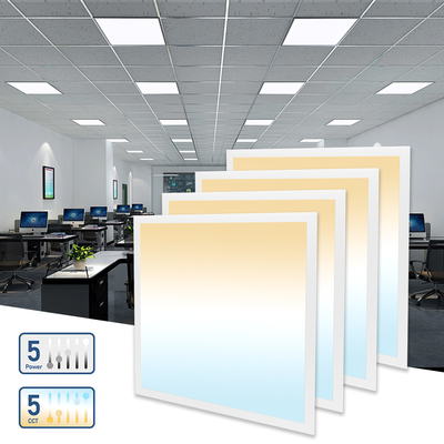 ETL DLC 5.1 نور پانل LED 30W 40W 50W 60W 72W 1x4' 2x2' 2x4' 120° زاویه پرتو 3000K 4000K 5000K