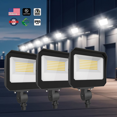 چراغ های فلزی LED در فضای باز با نورپردازی بالا 140LM / W 100W 120W 150 وات برای روشنایی نمای پارکینگ