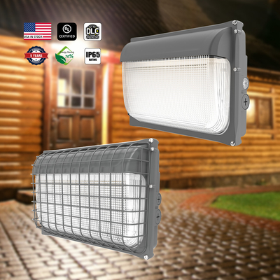 OEM Slim LED Wall Pack Light 30W 40W 60W 80W 120W 3CCT قابل تنظیم IP65 ضد آب برای لنگرگاه های بارگیری