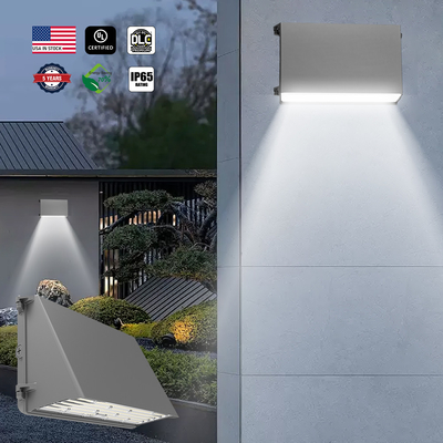 لامپ دیواری بیرونی فول کُت Off Street Waterproof IP65 80W / 100W قابل انتخاب 277V 347V 480V LED Wall Pack Light