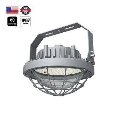 چراغ LED UFO ضد انفجار برای انبار ضد انفجار طراحی شده با دامنه قدرت 40W تا 300W
