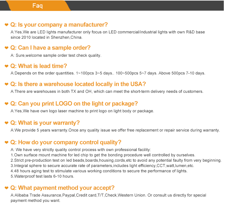 ایالات متحده آمریکا انبار Led High Bay Lights 200W 300W 3Cct تنظیم نور صنعتی تجاری High Bay Shop Light 8