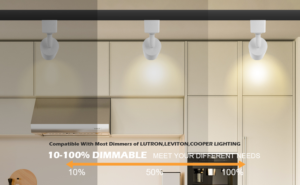 2700K-4000K لامپ چراغ LED، 110Lm/w IP20 لامپ مسیر LED 4