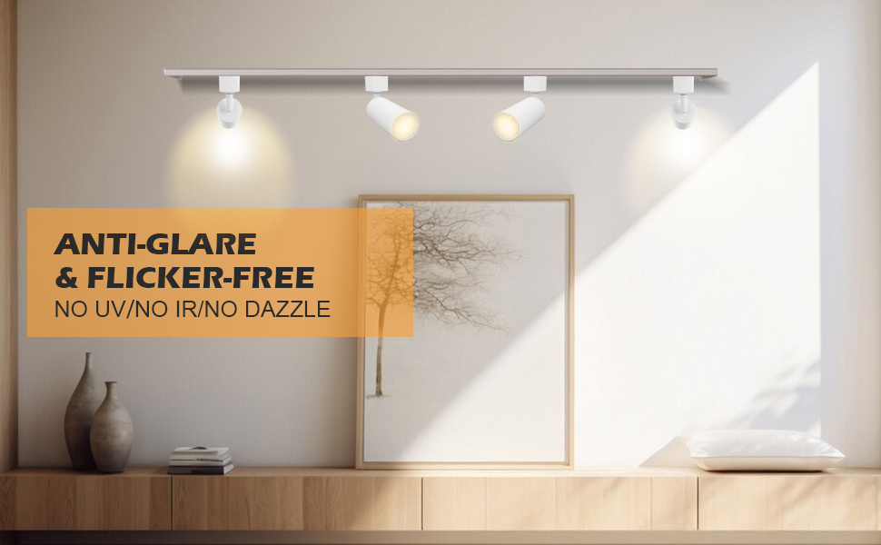 2700K-4000K لامپ چراغ LED، 110Lm/w IP20 لامپ مسیر LED 3