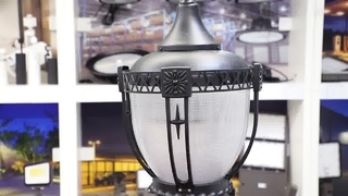 بهترین نورپردازی باغ بادوام LED Post Top Light در فضای باز